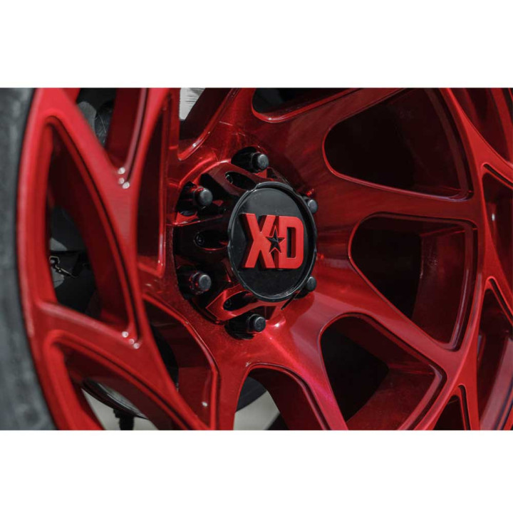 Alloy Wheel, XD Series XD860 ONSLAUGHT, 20x10.0, ET -18, 6x139.7, 106.1, Red - EDK.ro