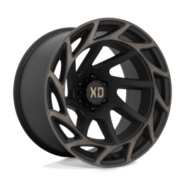 Jantă de Aluminiu, XD Series XD860 ONSLAUGHT, 22x12.0, ET -44, 6x139.7, 106.1, Negru - EDK.ro