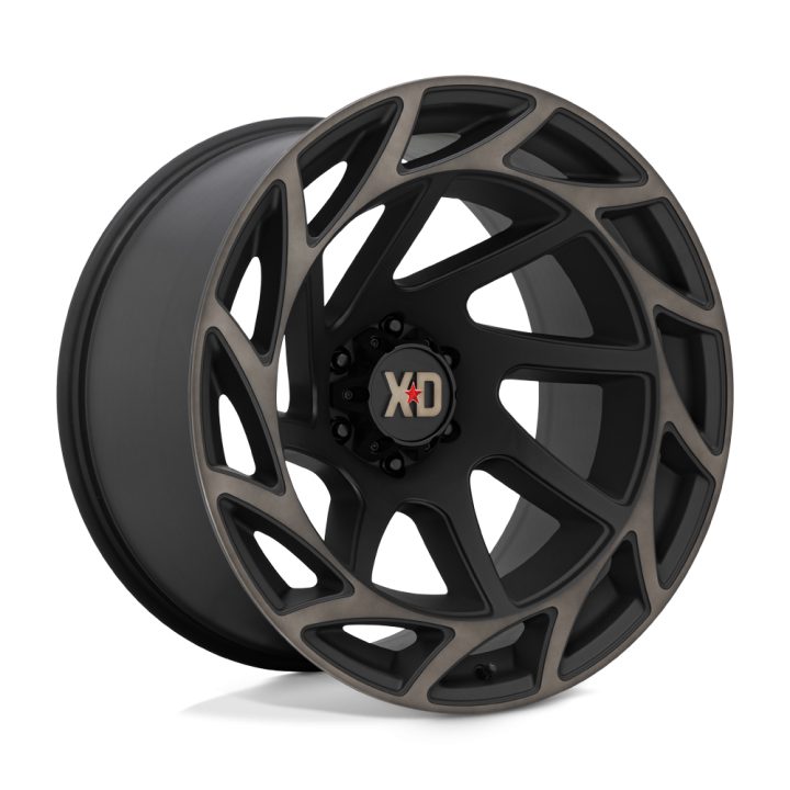 Jantă de Aluminiu, XD Series XD860 ONSLAUGHT, 22x12.0, ET -44, 6x139.7, 106.1, Negru - EDK.ro