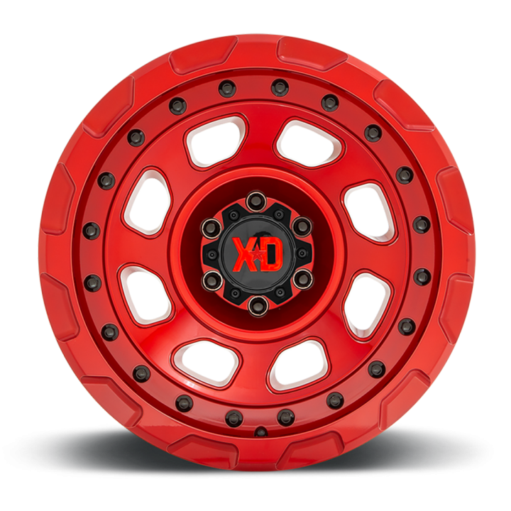 Alloy Wheel, XD Series XD861 STORM, 20x9.0, ET 18, 6x139.7, 106.1, Red - EDK.ro