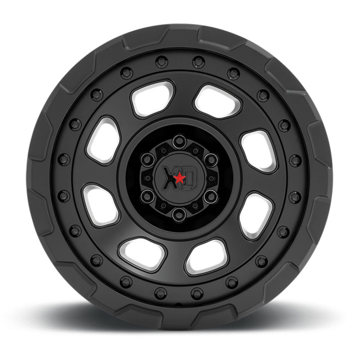 Alloy Wheel, XD Series XD861 STORM, 20x9.0, ET 18, 6x139.7, 106.1, Black - EDK.ro