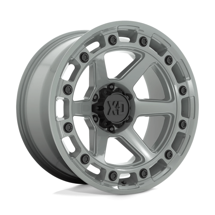 Jantă de Aluminiu, XD Series XD862 RAID, 17x9.0, ET 0, 6x139.7, 106.1, Gri - EDK.ro