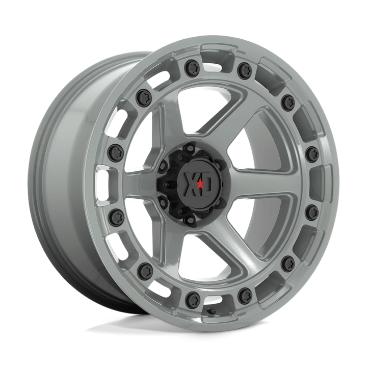 Alloy Wheel, XD Series XD862 RAID, 17x9.0, ET 0, 6x139.7, 106.1, Gray - EDK.ro
