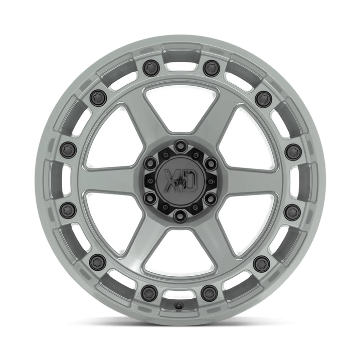 Alloy Wheel, XD Series XD862 RAID, 17x9.0, ET 0, 6x139.7, 106.1, Gray - EDK.ro