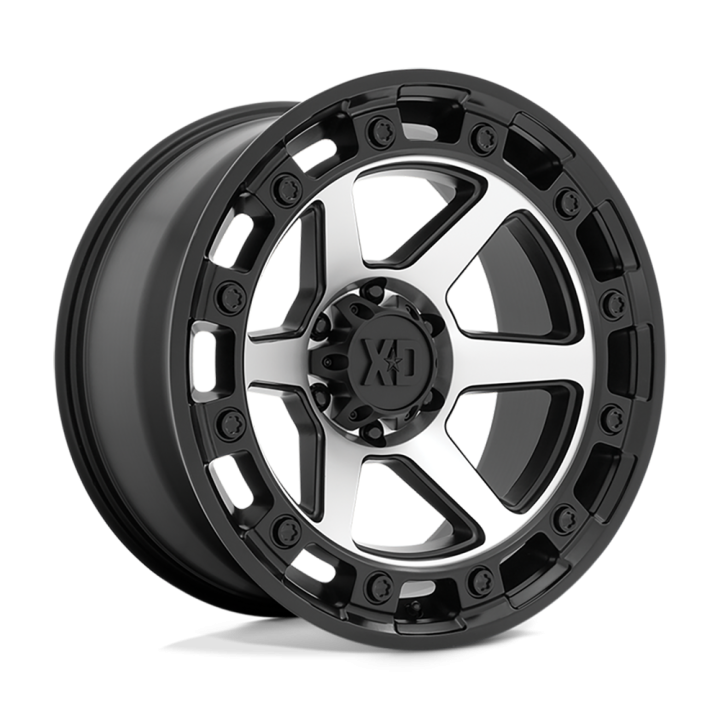 Alloy Wheel, XD Series XD862 RAID, 20x10.0, ET -18, 6x139.7, 106.1, Black - EDK.ro
