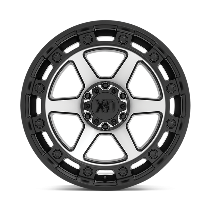 Jantă de Aluminiu, XD Series XD862 RAID, 20x10.0, ET -18, 6x139.7, 106.1, Negru - EDK.ro