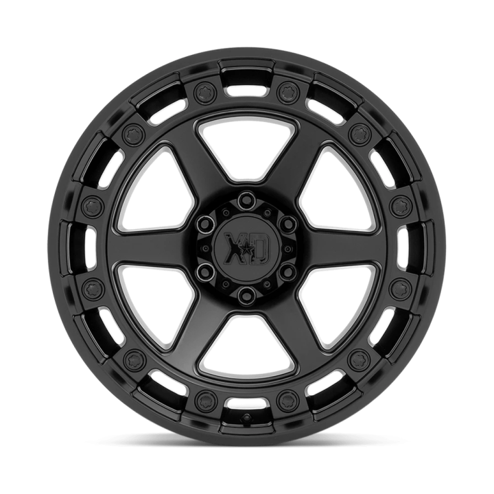 Jantă de Aluminiu, XD Series XD862 RAID, 17x9.0, ET 0, 6x139.7, 106.1, Negru - EDK.ro