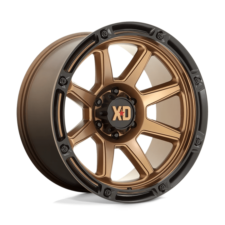 Jantă de Aluminiu, XD Series XD863, 20x9.0, ET 18, 6x139.7, 106.1, Negru - EDK.ro