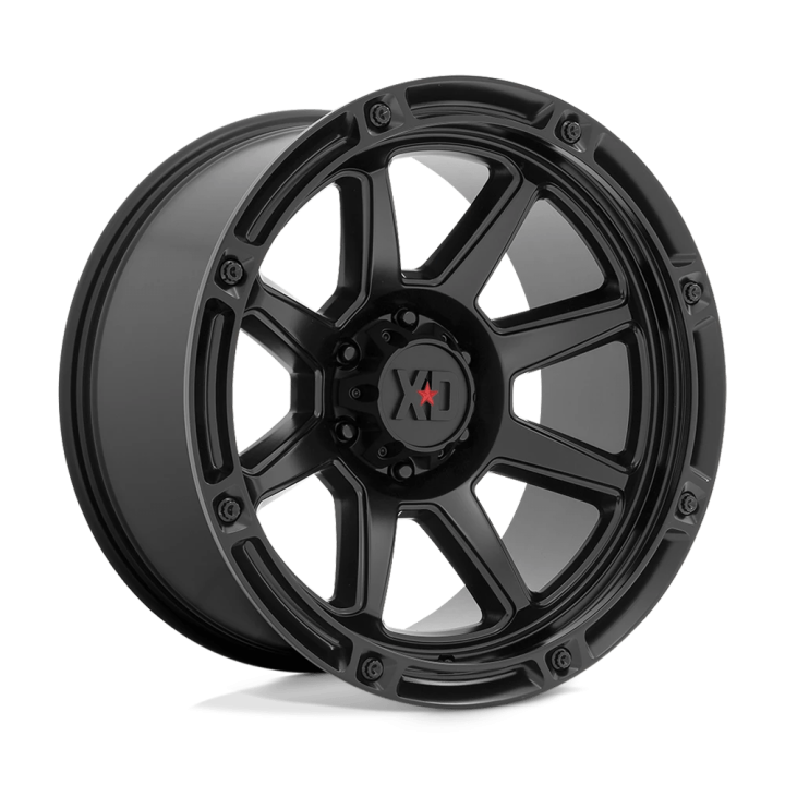 Alloy Wheel, XD Series XD863, 20x10.0, ET -18, 6x139.7, 106.1, Black - EDK.ro