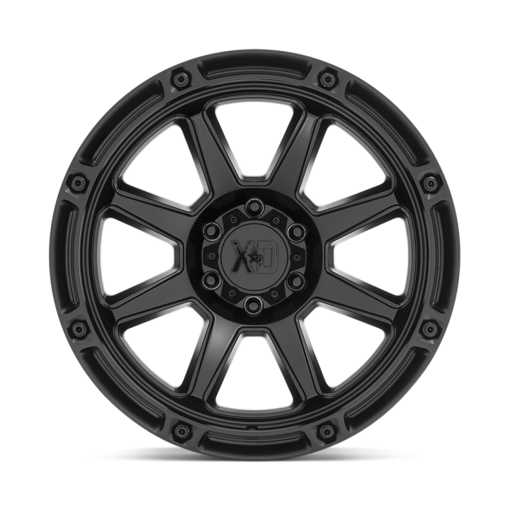 Alloy Wheel, XD Series XD863, 20x10.0, ET -18, 6x139.7, 106.1, Black - EDK.ro