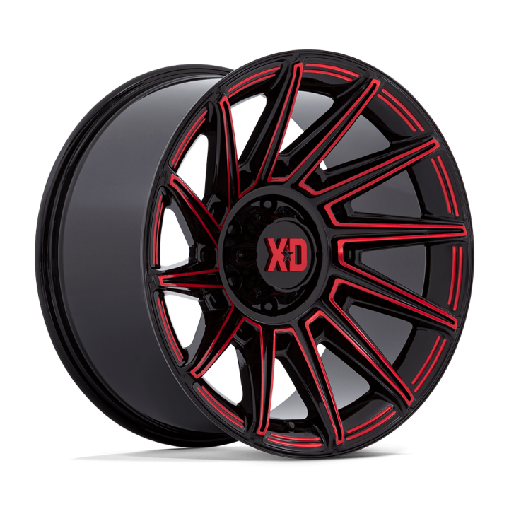 Alloy Wheel, XD Series XD867 SPECTER, 20x10.0, ET -18, 6x139.7, 106.1, Black - EDK.ro