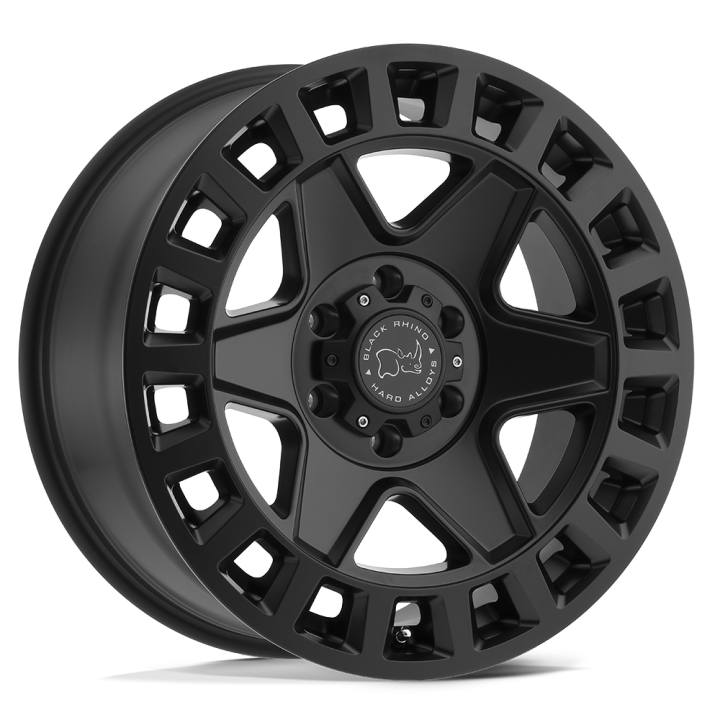 Jantă de Aluminiu, Black Rhino YORK, 17x9.0, ET -12, 6x139.7, 112.1, Negru - EDK.ro