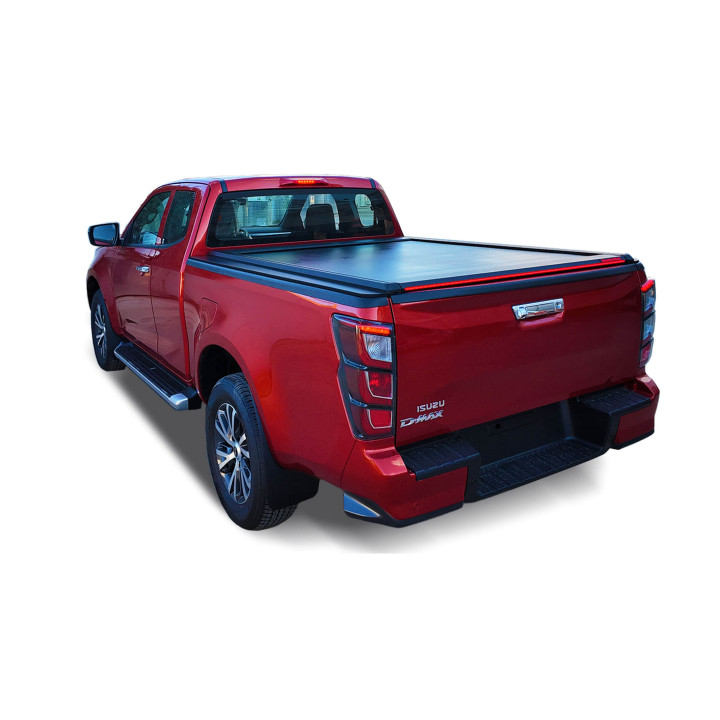 Manual Roll Top Tonneau Bed Cover, Tessera 4x4 SE+, Isuzu D-Max Extra Cab 2021 - Present - EDK.ro