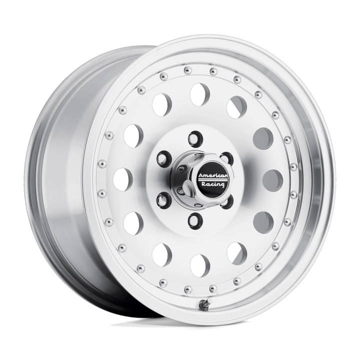 Alloy Wheel, American Racing AR62 OUTLAW II, 16x10.0, ET -25, 8x165.1, 130.81, Polished - EDK.ro