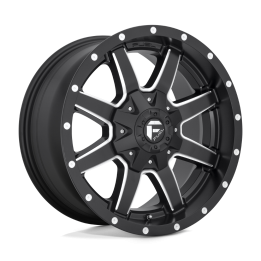 Alloy Wheel, FUEL D538 MAVERICK, 20x10.0, ET -18, 8x165.1, 125.1, Black - EDK.ro