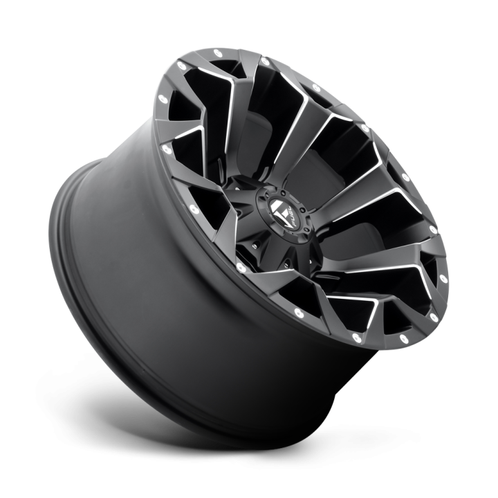 Alloy Wheel, FUEL D546 ASSAULT, 20x10.0, ET -18, 8x165.1, 125.1, Black - EDK.ro