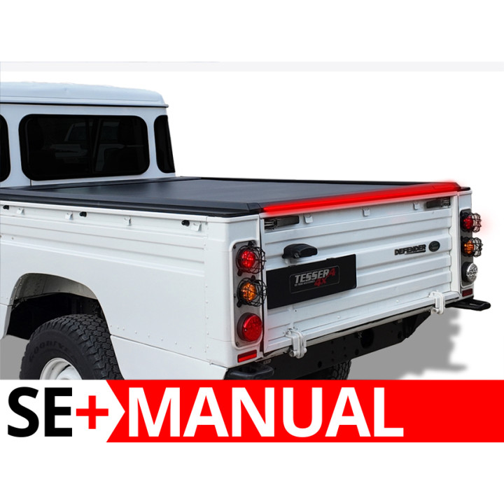Manual Roll Top Tonneau Bed Cover, Tessera 4x4 SE+, Land Rover Defender 110 - EDK.ro
