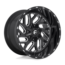 Alloy Wheel, FUEL D581 TRITON, 26x12.0, ET -44, 8x165.1, 125.1, Black - EDK.ro
