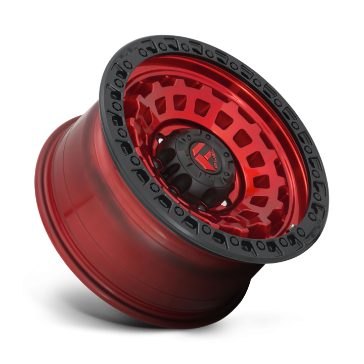 Alloy Wheel, FUEL D632 ZEPHYR, 18x9.0, ET -12, 8x165.1, 125.1, Black - EDK.ro