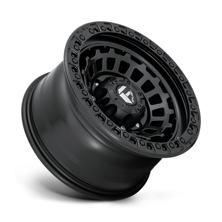 Alloy Wheel, FUEL D633 ZEPHYR, 17x9.0, ET -12, 8x165.1, 125.1, Black - EDK.ro