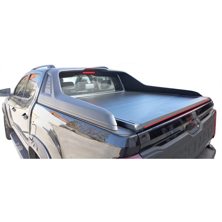 Manual Roll Top Tonneau Bed Cover, Tessera 4x4 SE+, Maxus T90 EV with OEM Rollbar 2021 - Present - EDK.ro