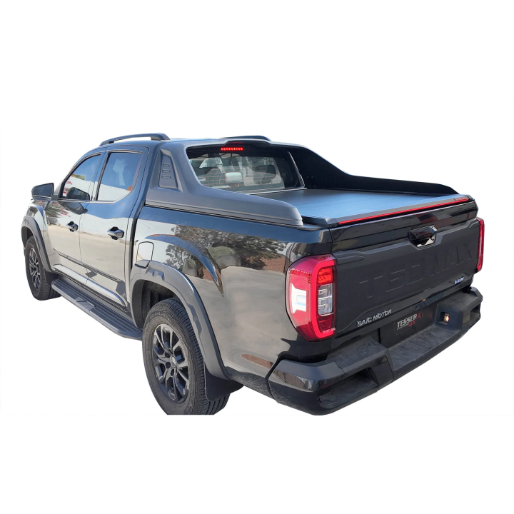 Manual Roll Top Tonneau Bed Cover, Tessera 4x4 SE+, Maxus T90 EV with OEM Rollbar 2021 - Present - EDK.ro