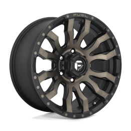 Alloy Wheel, FUEL D674 BLITZ, 18x9.0, ET 1, 8x165.1, 125.1, Black - EDK.ro