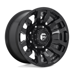 Alloy Wheel, FUEL D675 BLITZ, 22x10.0, ET -18, 8x165.1, 125.1, Black - EDK.ro