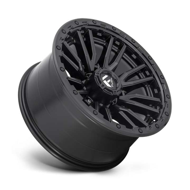 Alloy Wheel, FUEL D679 REBEL, 20x10.0, ET -18, 8x165.1, 125.1, Black - EDK.ro