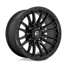 Alloy Wheel, FUEL D679 REBEL, 22x10.0, ET -18, 8x165.1, 125.1, Black - EDK.ro