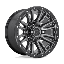 Jantă de Aluminiu, FUEL D680 REBEL, 20x10.0, ET -18, 8x165.1, 125.1, Negru - EDK.ro