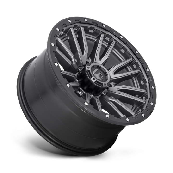 Alloy Wheel, FUEL D680 REBEL, 20x10.0, ET -18, 8x165.1, 125.1, Black - EDK.ro