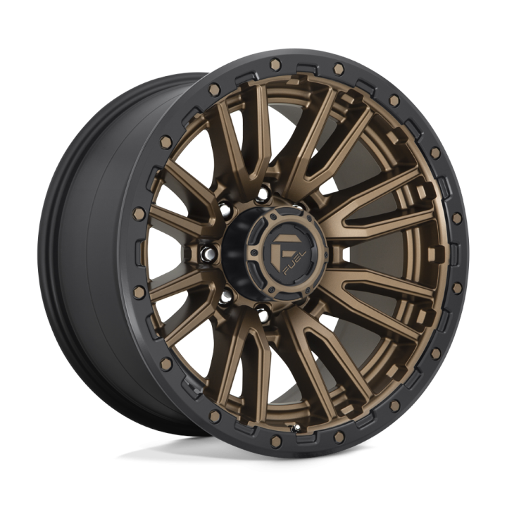 Alloy Wheel, FUEL D681 REBEL, 20x10.0, ET -18, 8x165.1, 125.1, Black - EDK.ro