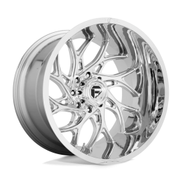 Alloy Wheel, FUEL D740 RUNNER, 20x10.0, ET -18, 8x165.1, 125.1, Chrome - EDK.ro