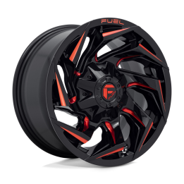 Alloy Wheel, FUEL D755 REACTION, 20x10.0, ET -18, 8x165.1, 125.1, Black - EDK.ro