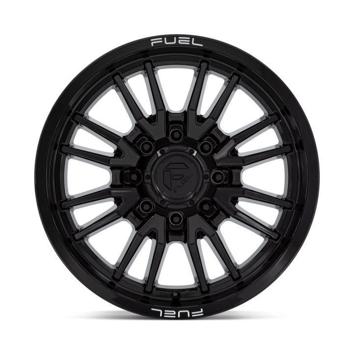 Jantă de Aluminiu, FUEL D760 CLASH, 20x9.0, ET 20, 8x165.1, 125.1, Negru - EDK.ro
