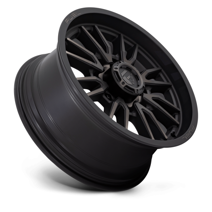 Alloy Wheel, FUEL D762 CLASH, 20x9.0, ET 20, 8x165.1, 125.1, Black - EDK.ro