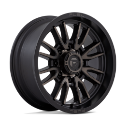 Alloy Wheel, FUEL D762 CLASH, 20x9.0, ET 1, 8x165.1, 125.1, Black - EDK.ro