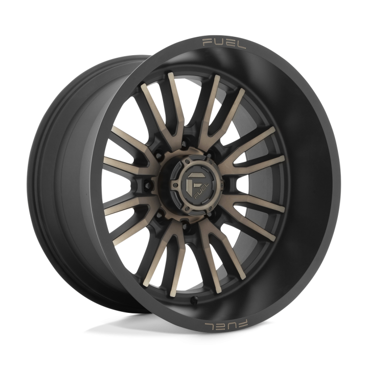 Alloy Wheel, FUEL D762 CLASH, 22x12.0, ET -44, 8x165.1, 125.1, Black - EDK.ro