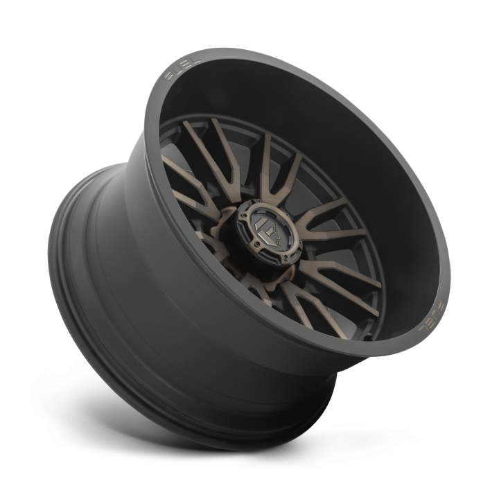 Alloy Wheel, FUEL D762 CLASH, 22x12.0, ET -44, 8x165.1, 125.1, Black - EDK.ro