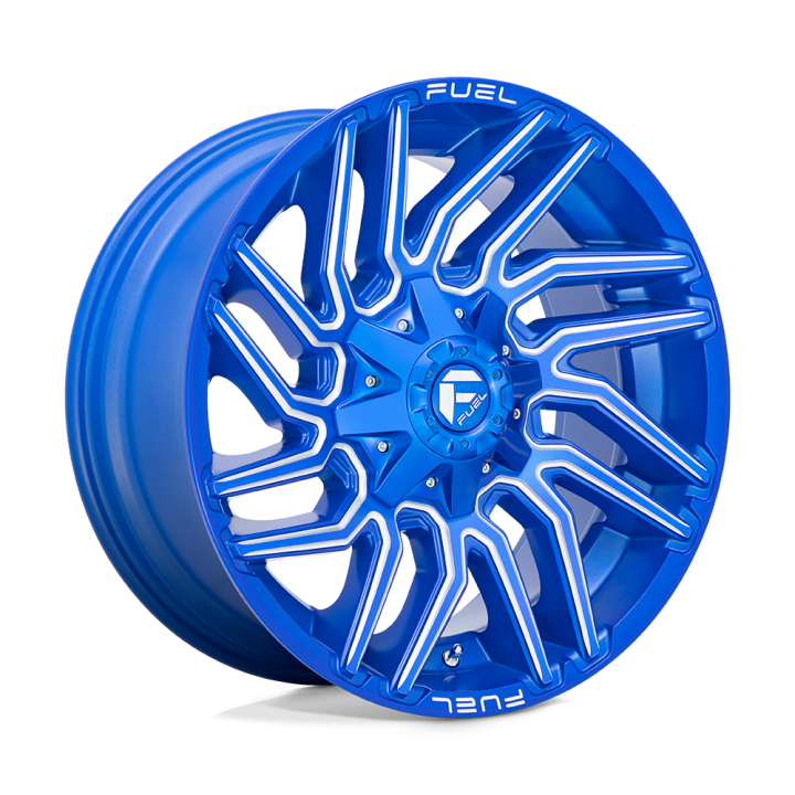 Alloy Wheel, FUEL D774 TYPHOON, 22x12.0, ET -44, 8x165.1, 125.1, Blue - EDK.ro