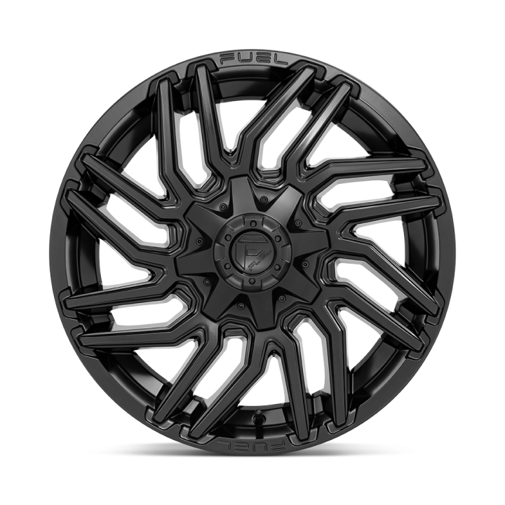 Alloy Wheel, FUEL D775 TYPHOON, 22x12.0, ET -44, 8x165.1, 125.1, Black - EDK.ro
