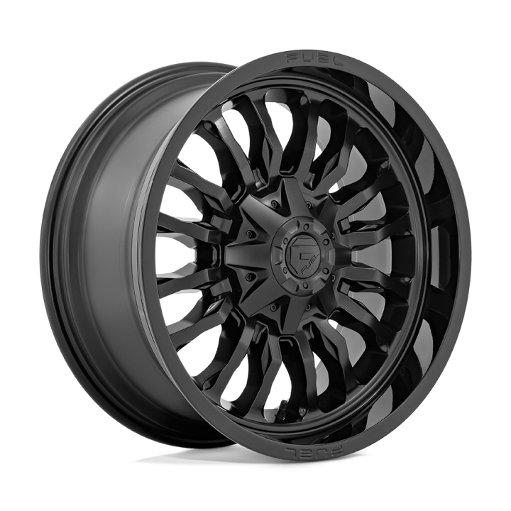 Alloy Wheel, FUEL D796 ARC, 20x9.0, ET 1, 8x165.1, 125.1, Black - EDK.ro