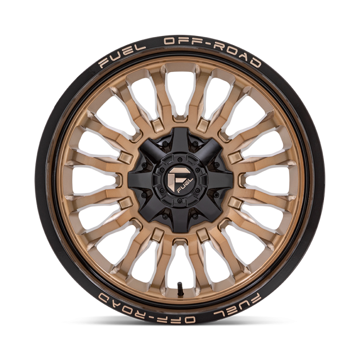 Jantă de Aluminiu, FUEL D797 ARC, 22x10.0, ET -18, 8x165.1, 125.1, Negru - EDK.ro