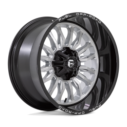 Alloy Wheel, FUEL D798 ARC, 22x12.0, ET -44, 8x165.1, 125.2, Black - EDK.ro