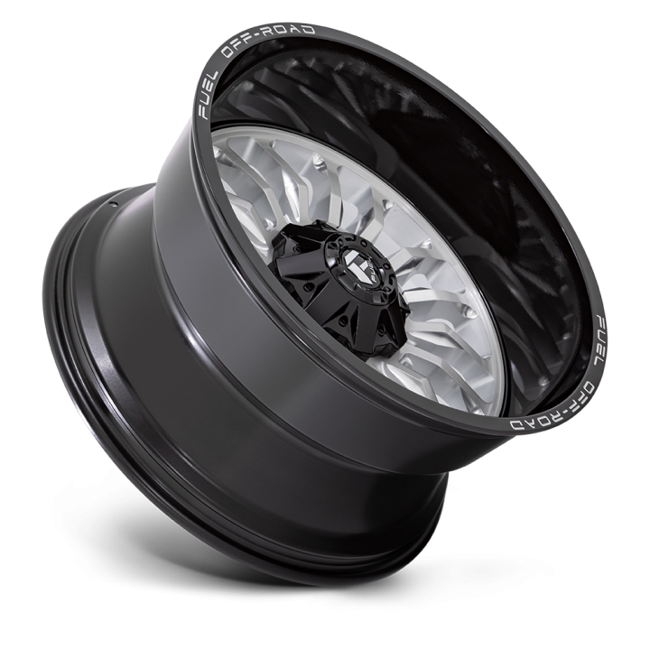 Alloy Wheel, FUEL D798 ARC, 22x12.0, ET -44, 8x165.1, 125.2, Black - EDK.ro