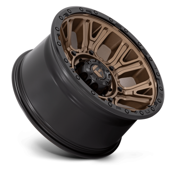 Alloy Wheel, FUEL D826 TRACTION, 20x10.0, ET -18, 8x165.1, 125.1, Black - EDK.ro