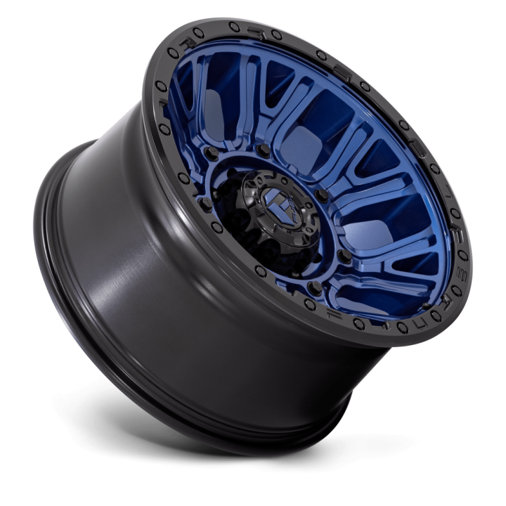 Jantă de Aluminiu, FUEL D827 TRACTION, 20x10.0, ET -18, 8x165.1, 125.1, Negru - EDK.ro