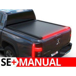 Manual Roll Top Tonneau Bed Cover, Tessera 4x4 SE+, Mitsubishi L200 Double Cab 2024 - Present - EDK.ro