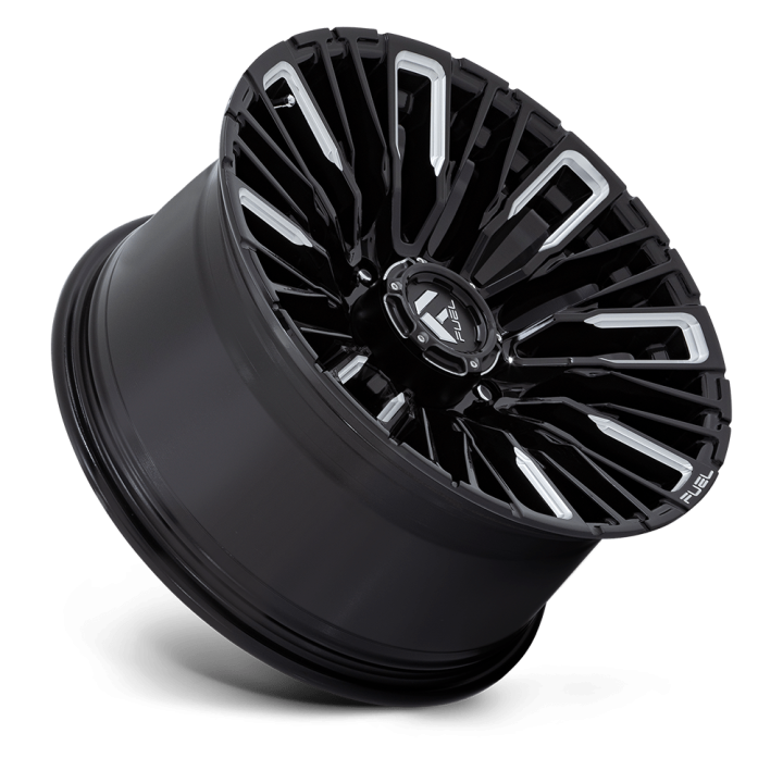 Alloy Wheel, FUEL D849 REBAR, 20x10.0, ET -18, 8x165.1, 125.1, Black - EDK.ro